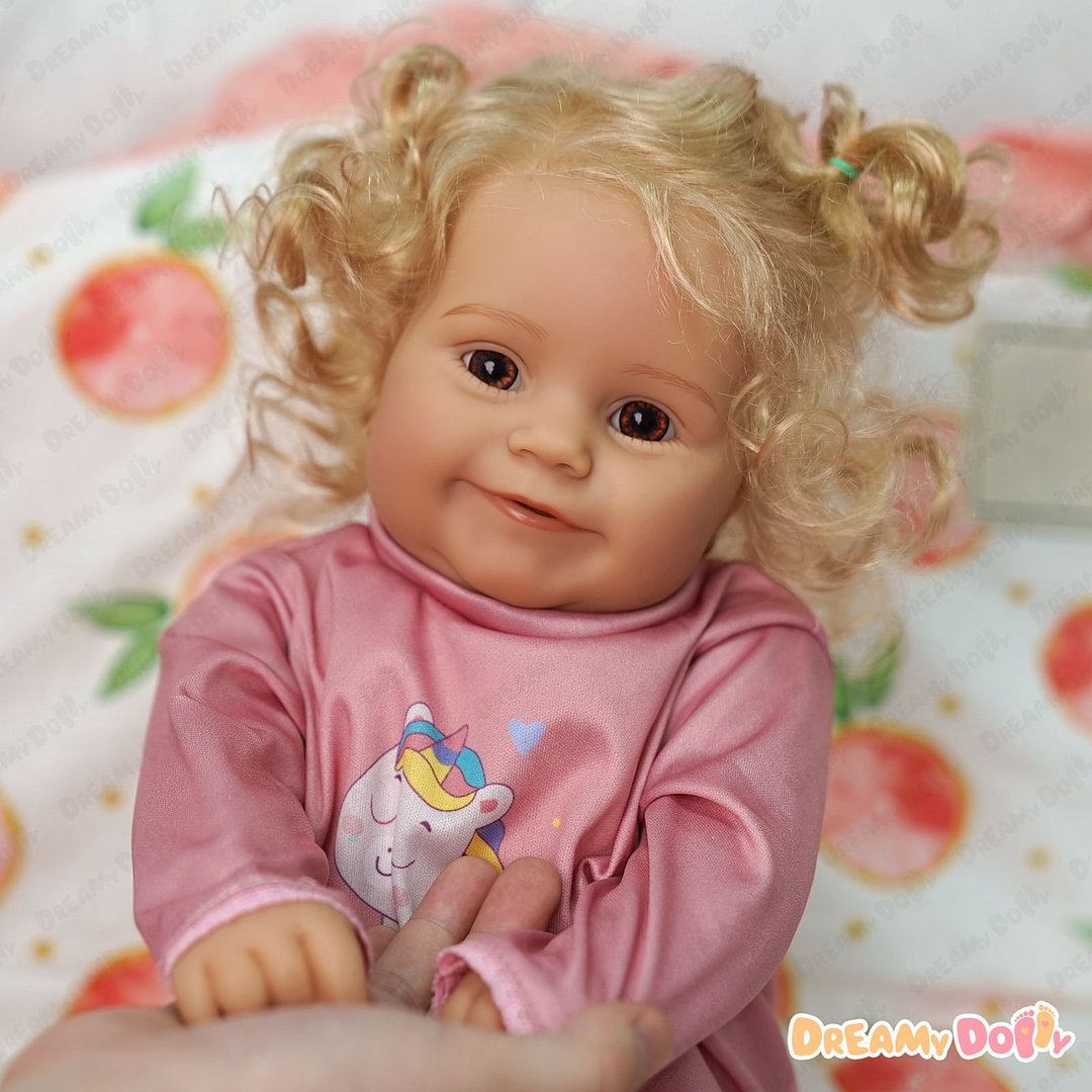 [New] 20 Inches Smile Baby Realistic Cute Baby Girl Doll