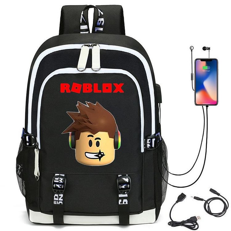 Mayoulove Fashion Casual Laptop Roblox Backpacks for Women Men Travel ,Boys Girls School   Backpack-Mayoulove