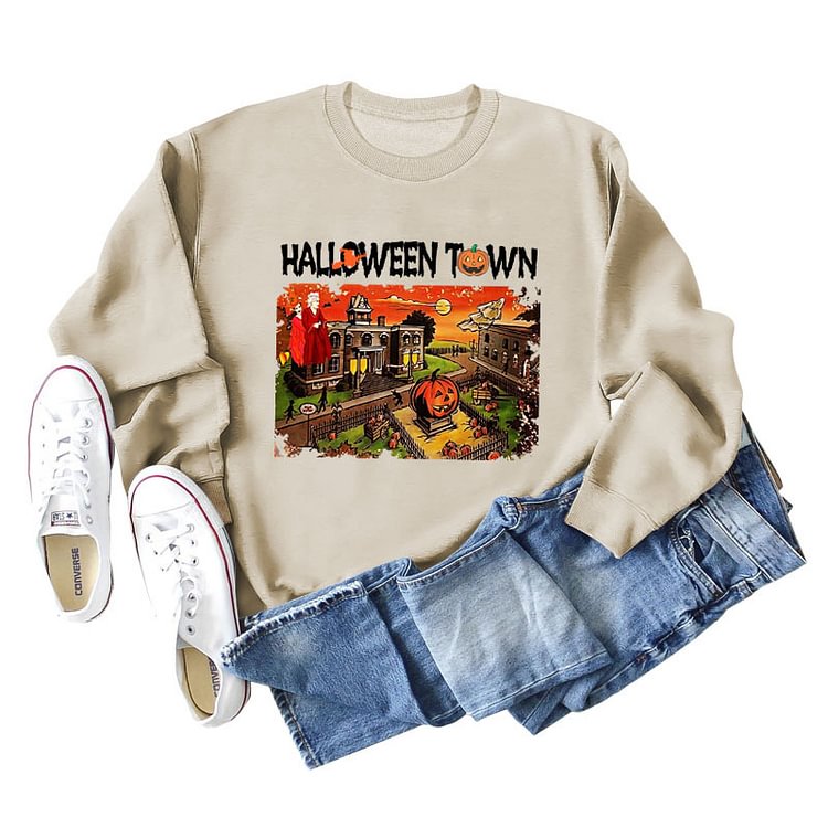 HalloweenTown Est 1998 Sweatshirt HalloweenTown Fall Pumpkin Fall Sweatshirt