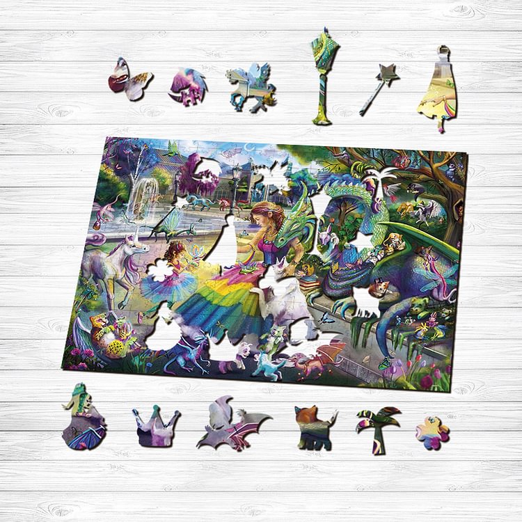 Magic Academy Wooden Jigsaw Puzzle