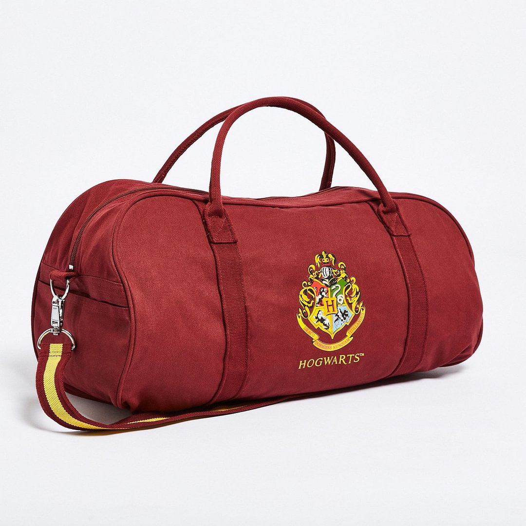 Maroon Hogwarts Overnight Tote Bag  Hooded Blankets - vzzhome