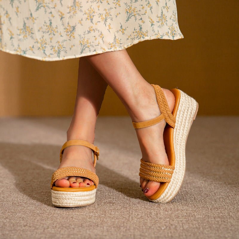 Summer Strap Chain Decorative Platform Fashion Sandals