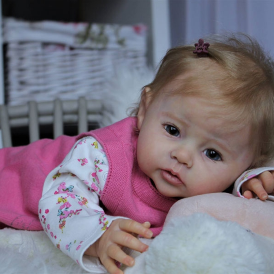  Realistic 20''  Angelica Reborn Baby Doll Girl- So Truly Lifelike Baby - Reborndollsshop.com-Reborndollsshop®