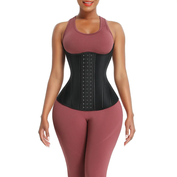 Wholesale Latex Waist Trainer Women Tummy Control Waist with 14 Steel Bones