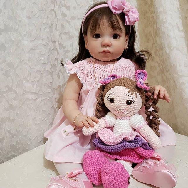 Realistic 20'' Happy Life Sweetie Amara Reborn Baby Doll Girl