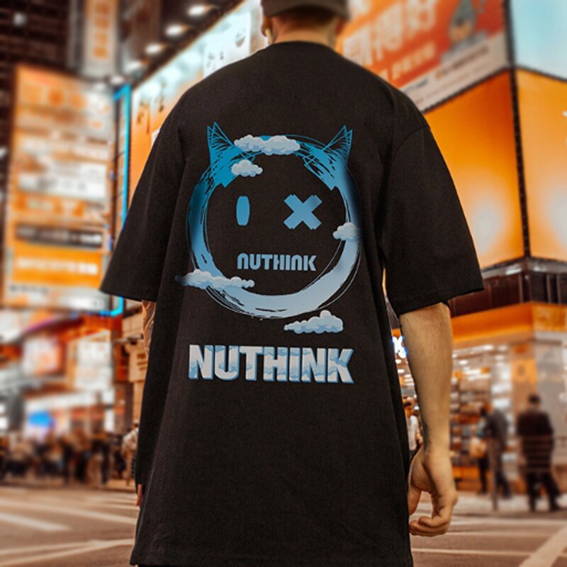 "Nuthink" Devil T-shirt / Techwear Club / Techwear