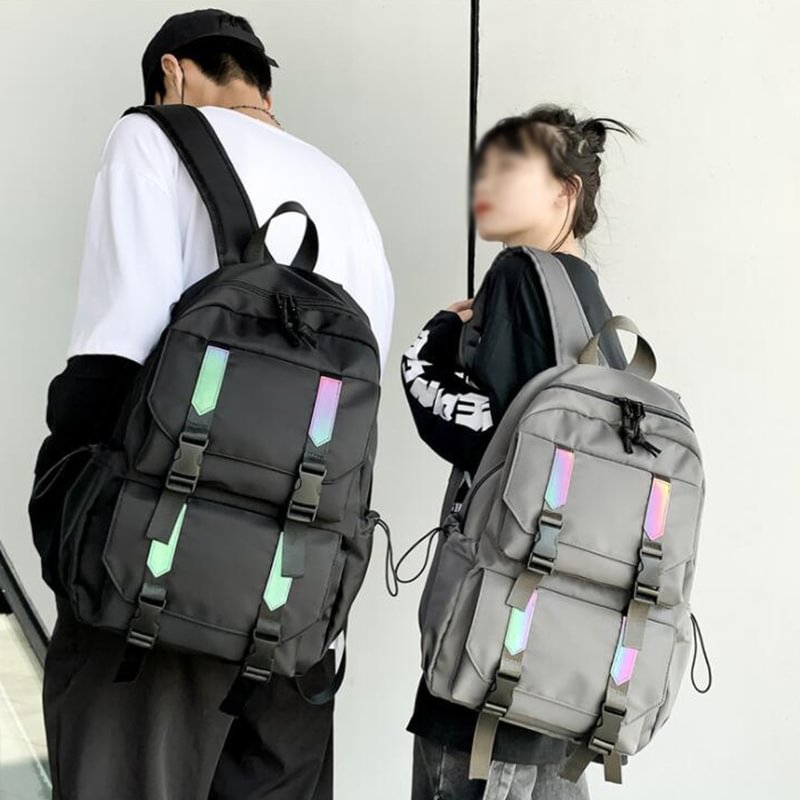 High-capacity Reflective Backpack / Techwear Club / Techwear