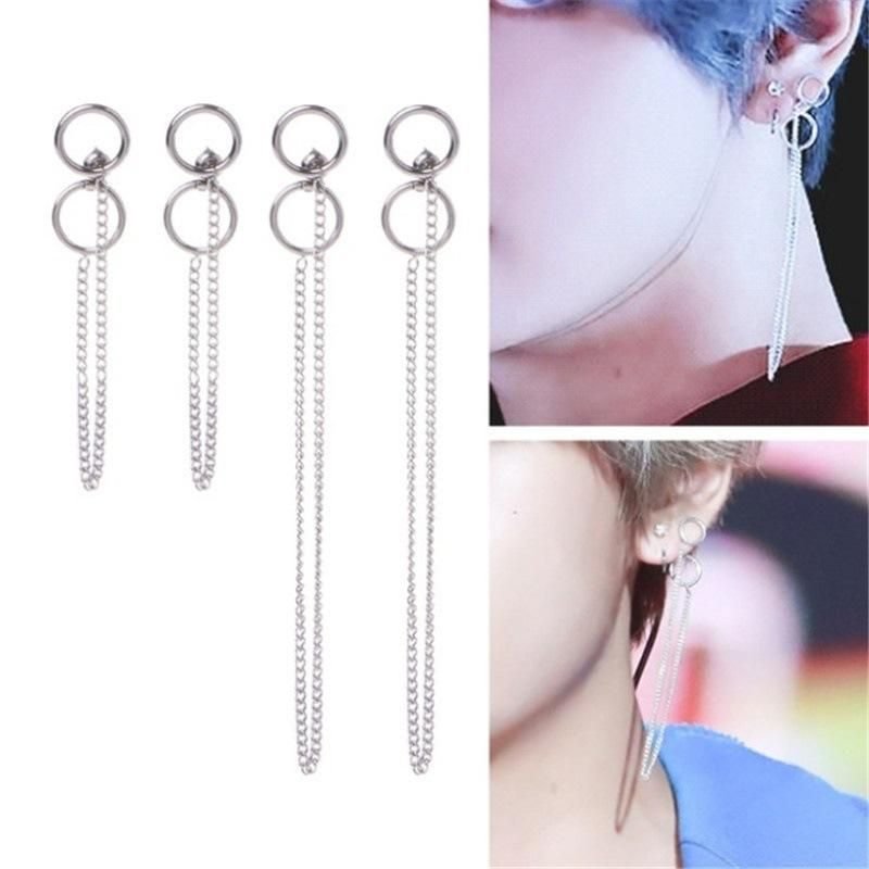 방탄소년단 Taehyung V DNA Tassel Earrings