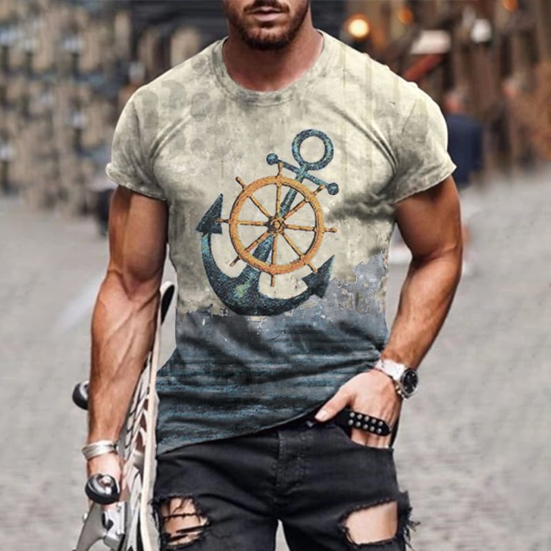 Anchor Marine Short Sleeve T-Shirt / [viawink] /