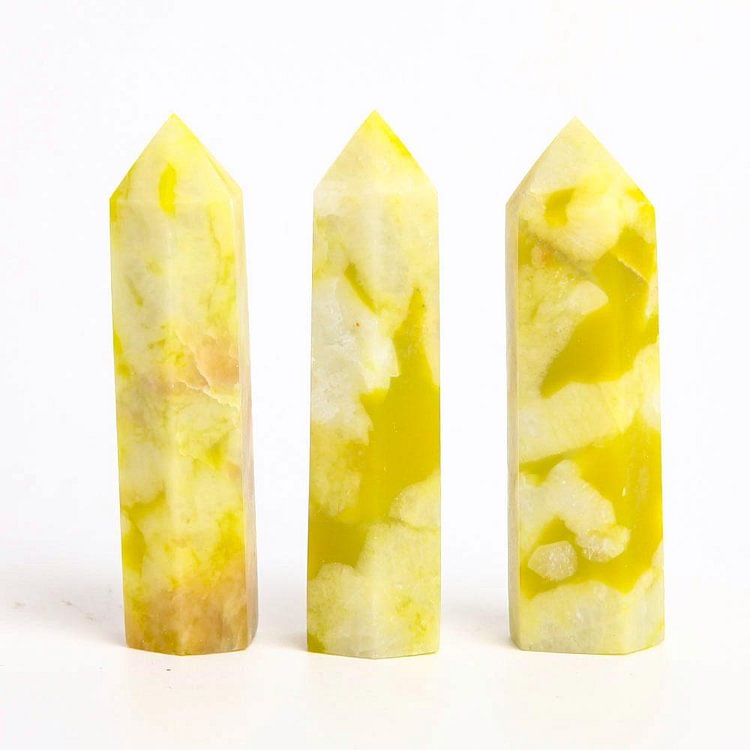 Set of 3 Serpentine Towers Points Bulk Crystal wholesale suppliers