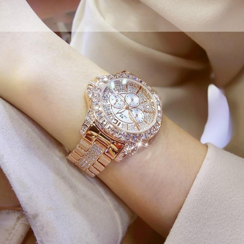 Luxury Brand Women Bling Elegant Watches-VESSFUL