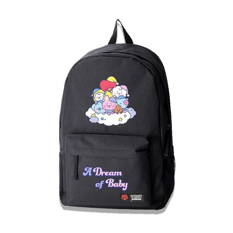 BT21 Dream Baby Black Backpack