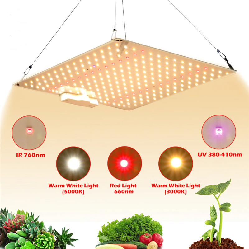 LED Grow Light UV&IR Chip 600W Full Spectrum Phyto Lamp for Indoor Plants Veg Flowers Hydroponics System、、sdecorshop