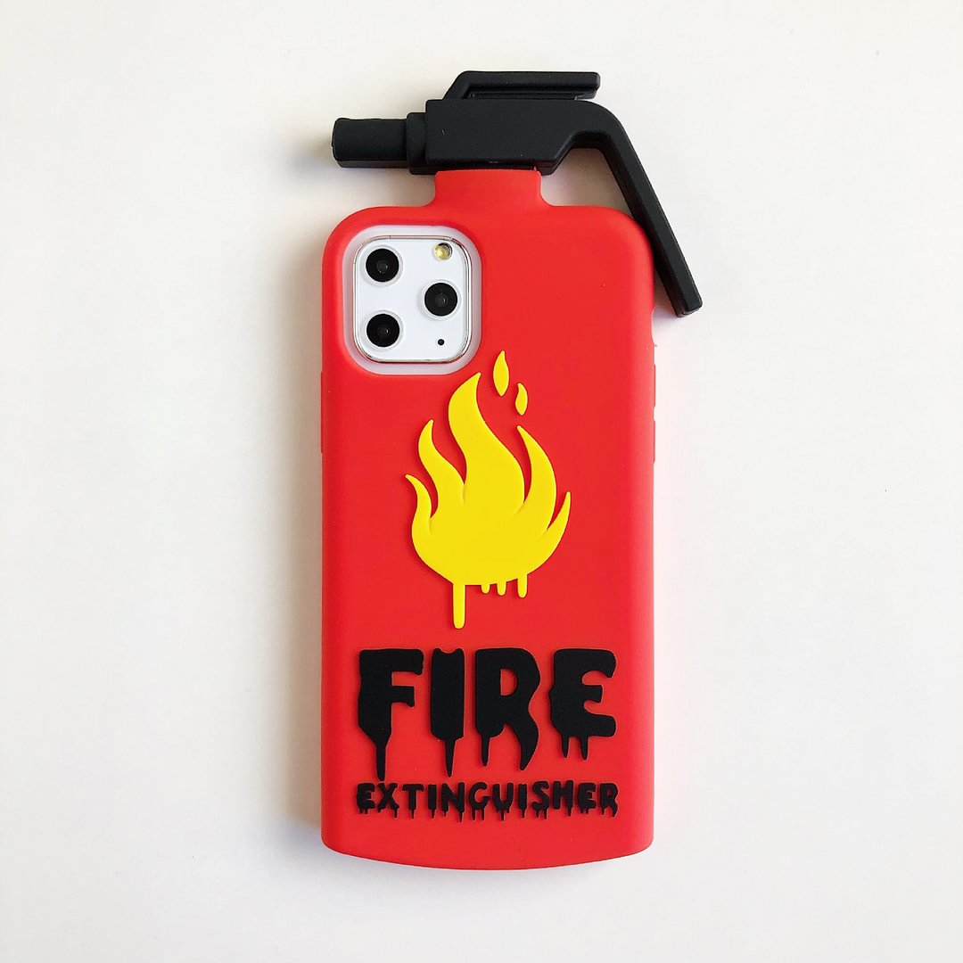 Fire Extinguisher Shaped Phone Case / Techwear Club / Techwear