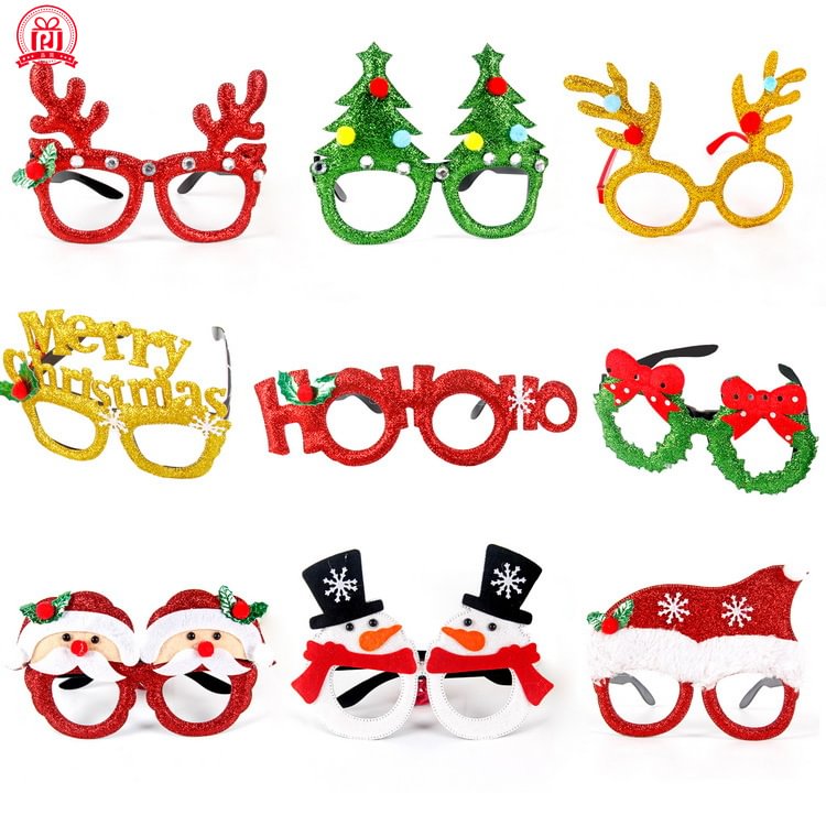 Minnieskull Funny Creative Decorative Eyeglass Frame For Christmas - Minnieskull