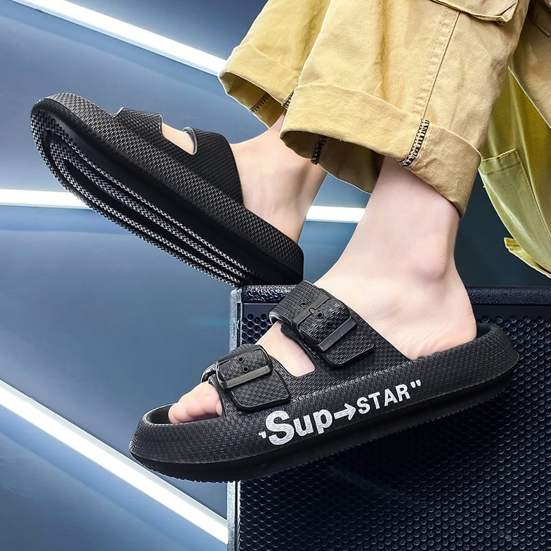 Men's New Anti-Slip Platform Slippers / Techwear Club / Techwear