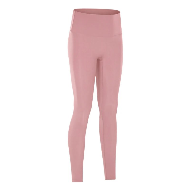 Various types of Coral Pink womens butt lifting leggings at Hergymclothing