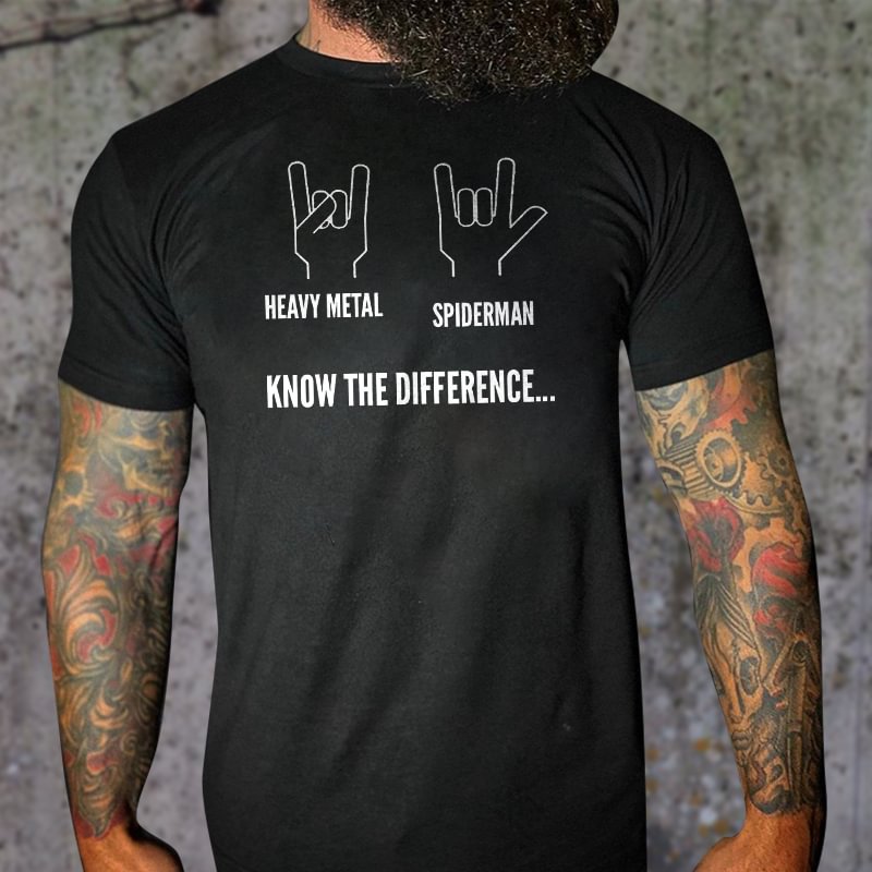 Livereid Know The Difference Printed T-shirt - Livereid