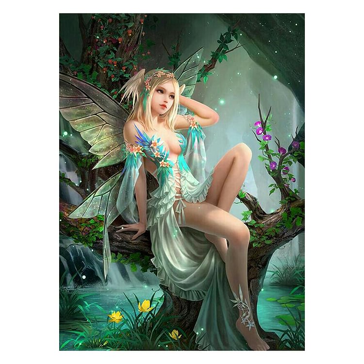 Forest Fairy-11Ct Stamped Cross Stitch-40*55CM