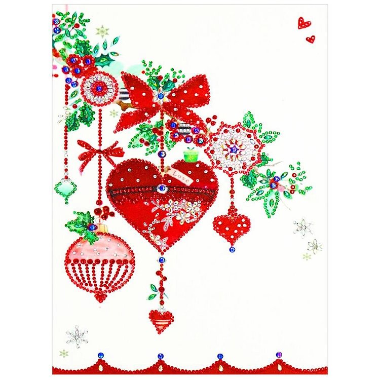 Heart - Special Shaped Drill Diamond Painting - 30x40cm(Canvas)