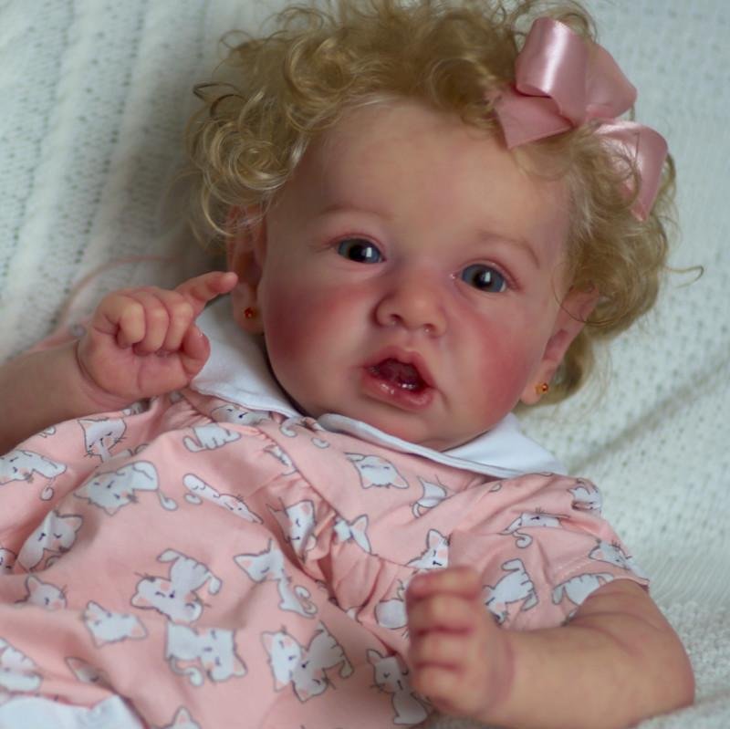 Washable 20'' Real Life Emersyn Reborn Toddler Baby Girl Doll, Safety Tested for 6+ 2022 -jizhi® - [product_tag]