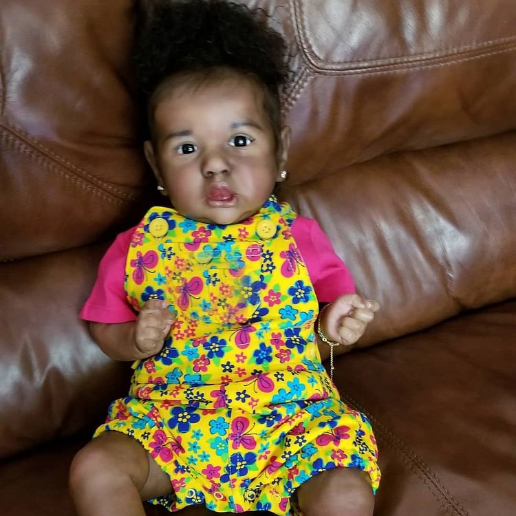  20'' Parvin Truly African American Black Reborn Baby Toddler Doll Girl - Reborndollsshop.com-Reborndollsshop®
