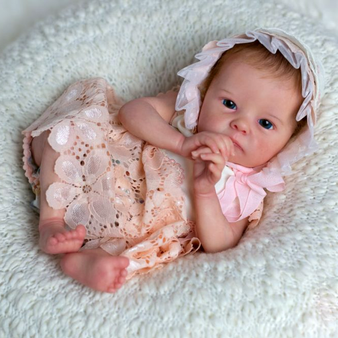  [Kids Gifts 2022 Sale] 17" Robey Realistic Reborn Baby Girl Doll - Reborndollsshop.com-Reborndollsshop®