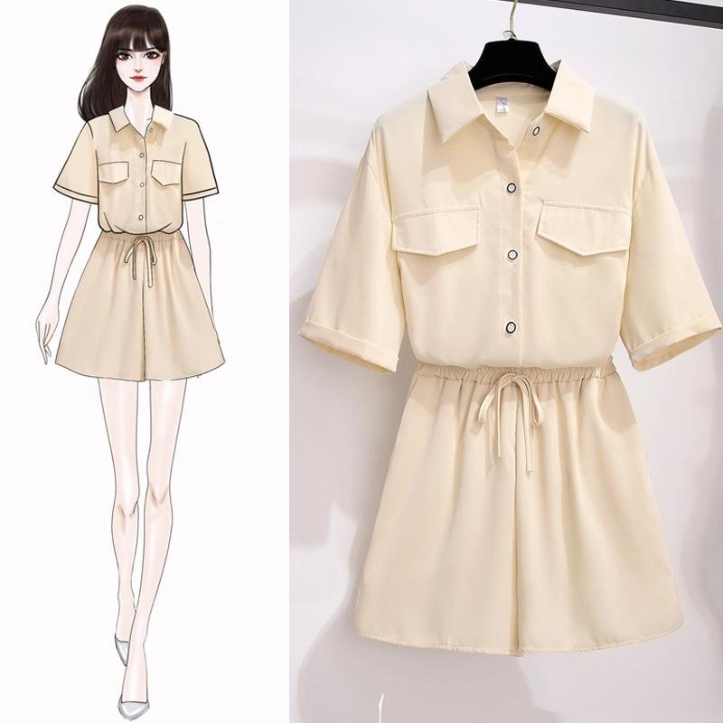 Casual Blouse Two-Piece Set P10459