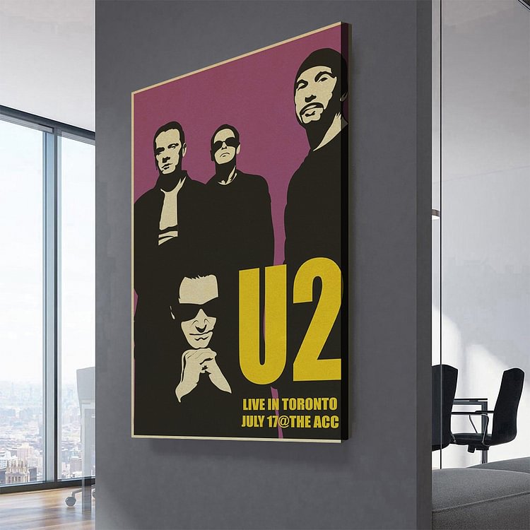 U2 Live In Toronto July 17  Canvas Wall Art