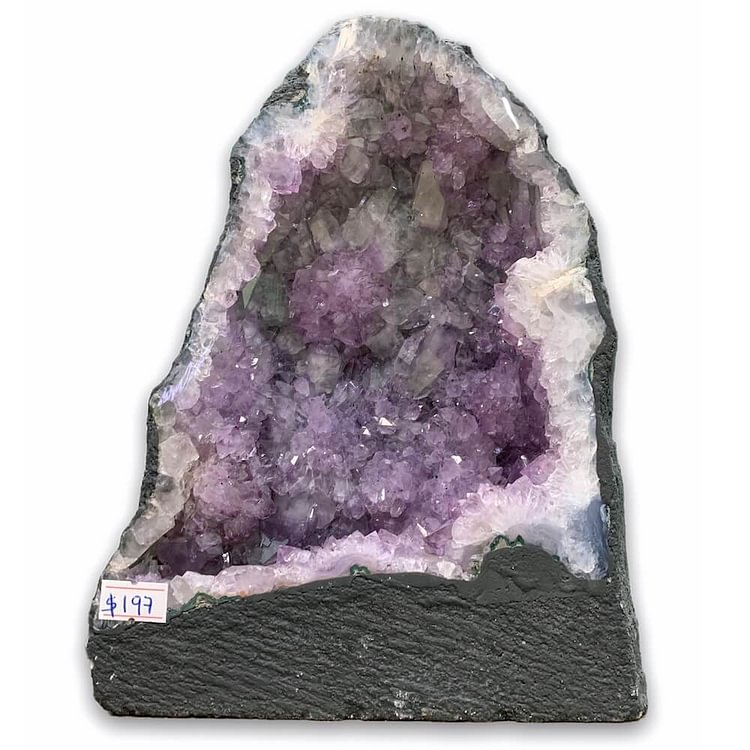 Large Druzy Amethyst Geode #E-Mayoulove