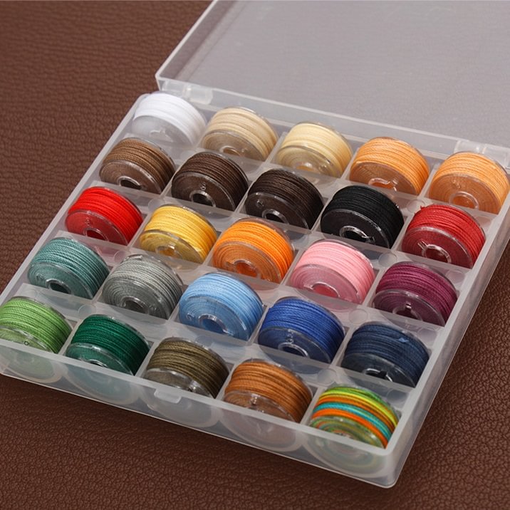 25PCS Leather Sewing Waxed Thread