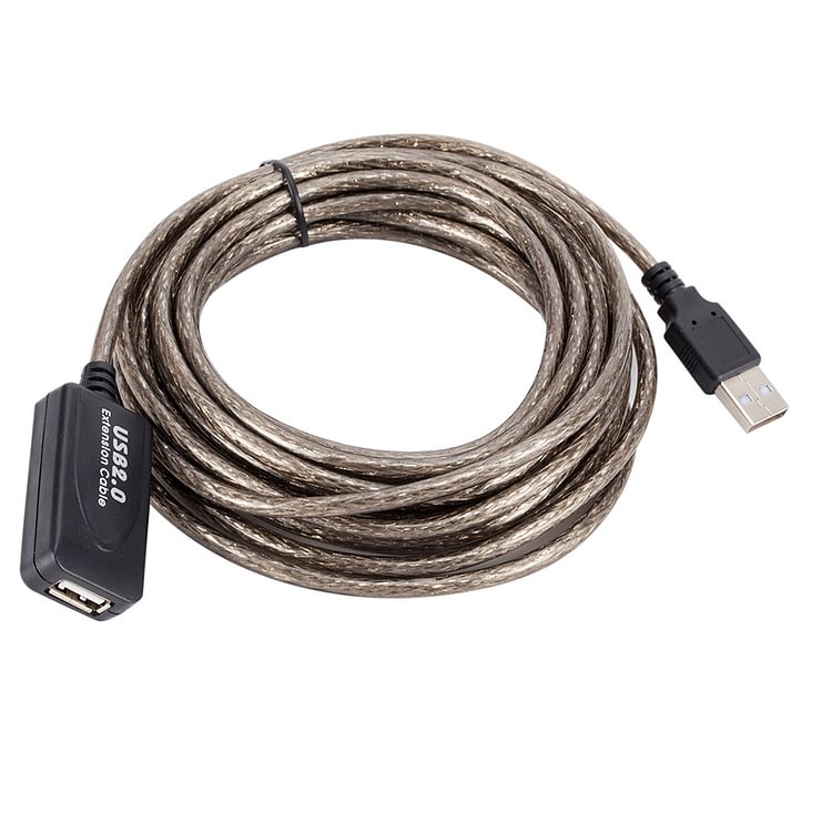 USB2.0 Male to Female Active Repeater Extension Extender Cable Cord Adapter