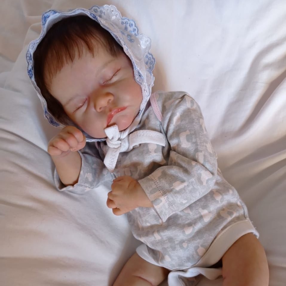 12'' Truly Realistic Silicone Reborn Baby Doll Named Brooklynn