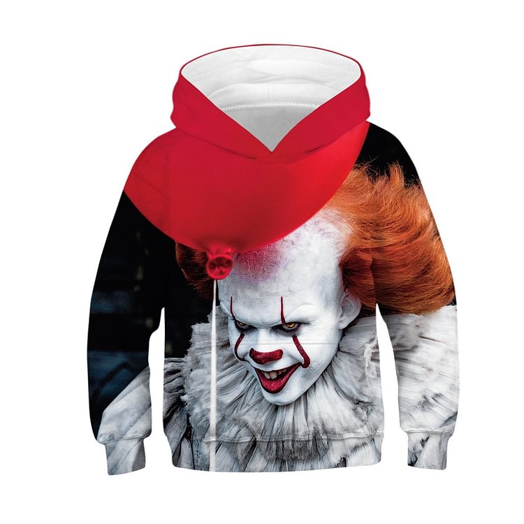 Kids It Chapter2 PENNYWISE 3D Hoodie-Mayoulove