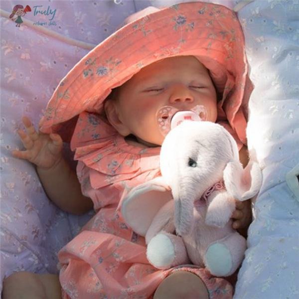 [Heartbeat💖 & Sound🔊]20" Dreams Truly Reborn Siliocne Baby Girl Doll for Kids Age 3+ Gabriella 2022 -Creativegiftss® - [product_tag]