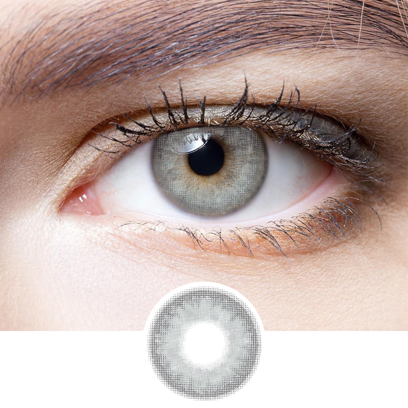 NEBULALENS Gem Fog Yearly Best Colored Contacts Grey Contacts Grey