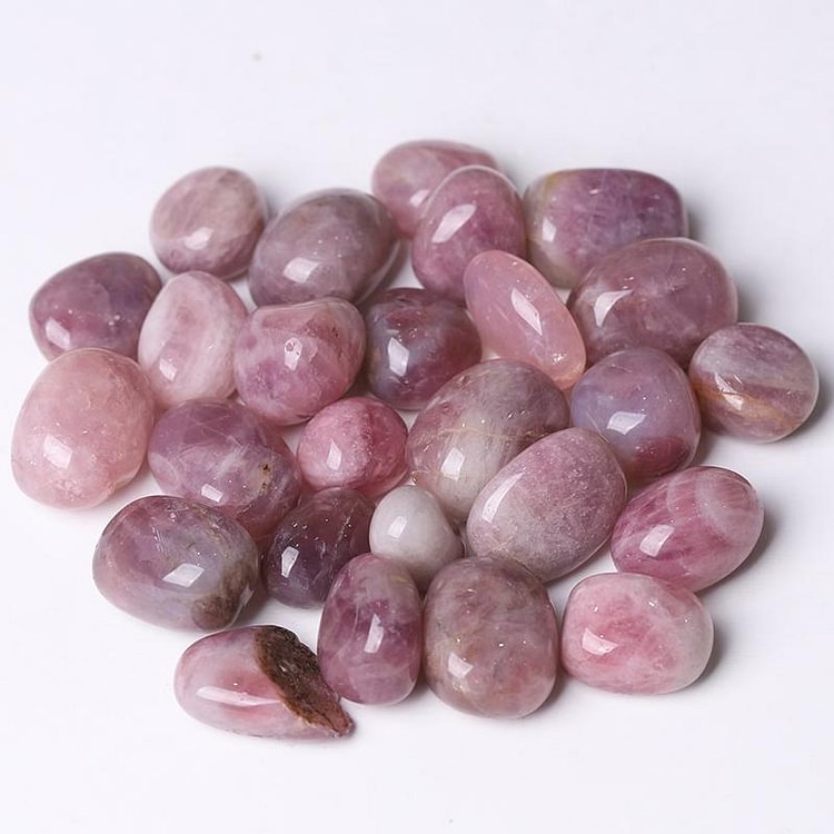 0.1kg 20-30cm Purple Rose Quartz tumbled stone Crystal wholesale suppliers