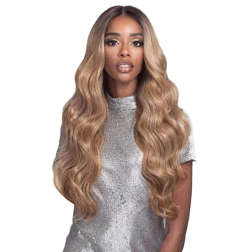 New Wig Female Long Curly Hair Big Wave Gradient Wig-Corachic