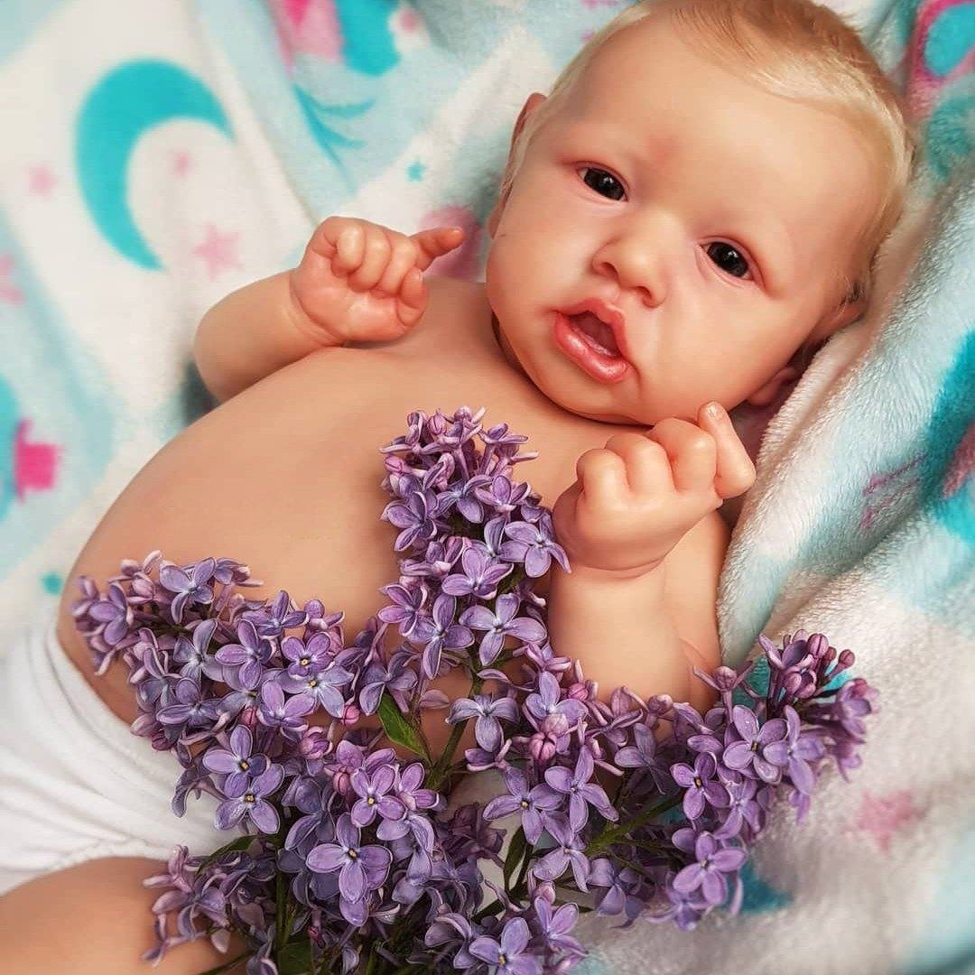 RSG LIFELIKE GALLERY®12'' Summer Realistic Lovely Reborn Baby Doll,Birthday Gift