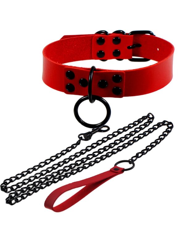 O-rings Traction Rope Collar Trendy Collar-Icossi
