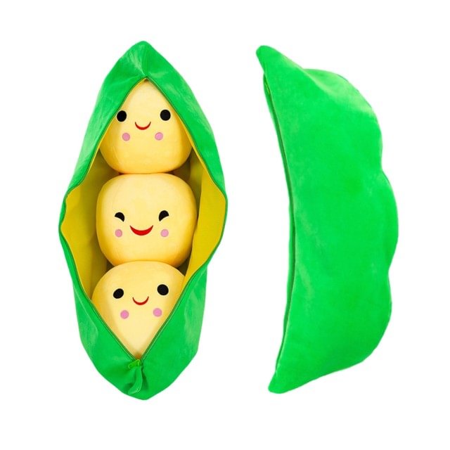 Pod Cute Filled Plant Doll Child Plush Toy Pea Pillow Toy 3 Bean B