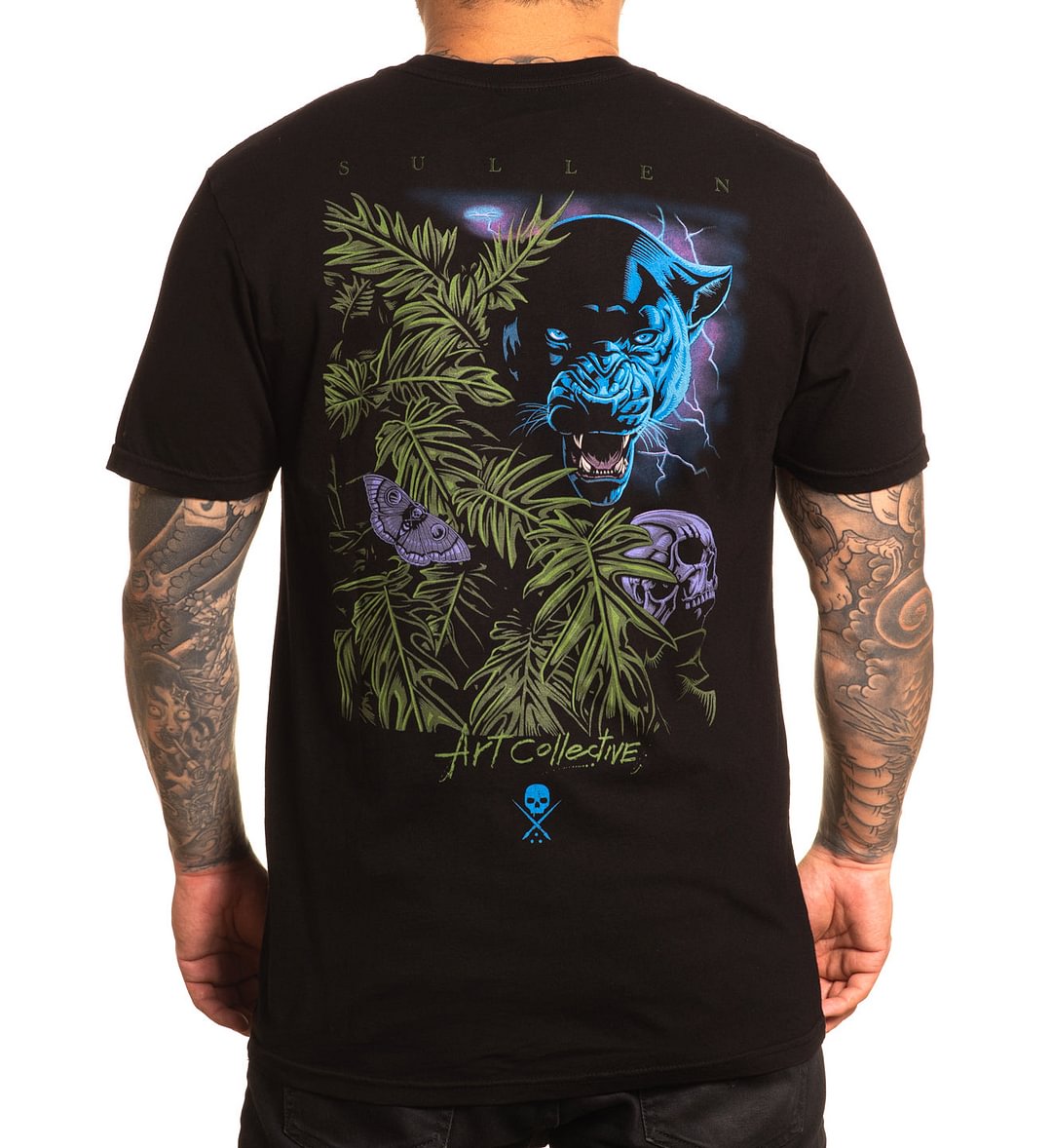 Forest Panther Printed T-shirt -  UPRANDY