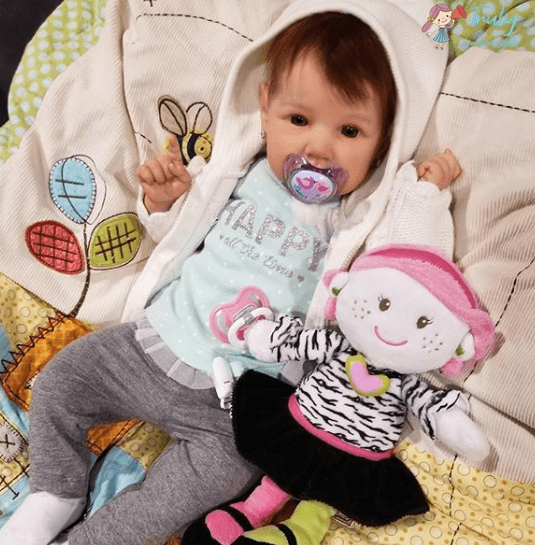 Miniture Cute 12'' Look Real Reborn Mini Toddler Baby Doll Girl Under $50 Winni by Creativegiftss® Shop -Creativegiftss® - [product_tag]