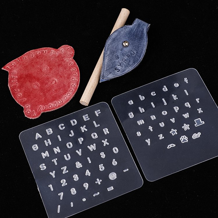 Leather Movable Type Digital Letter Printed Stamping Tools