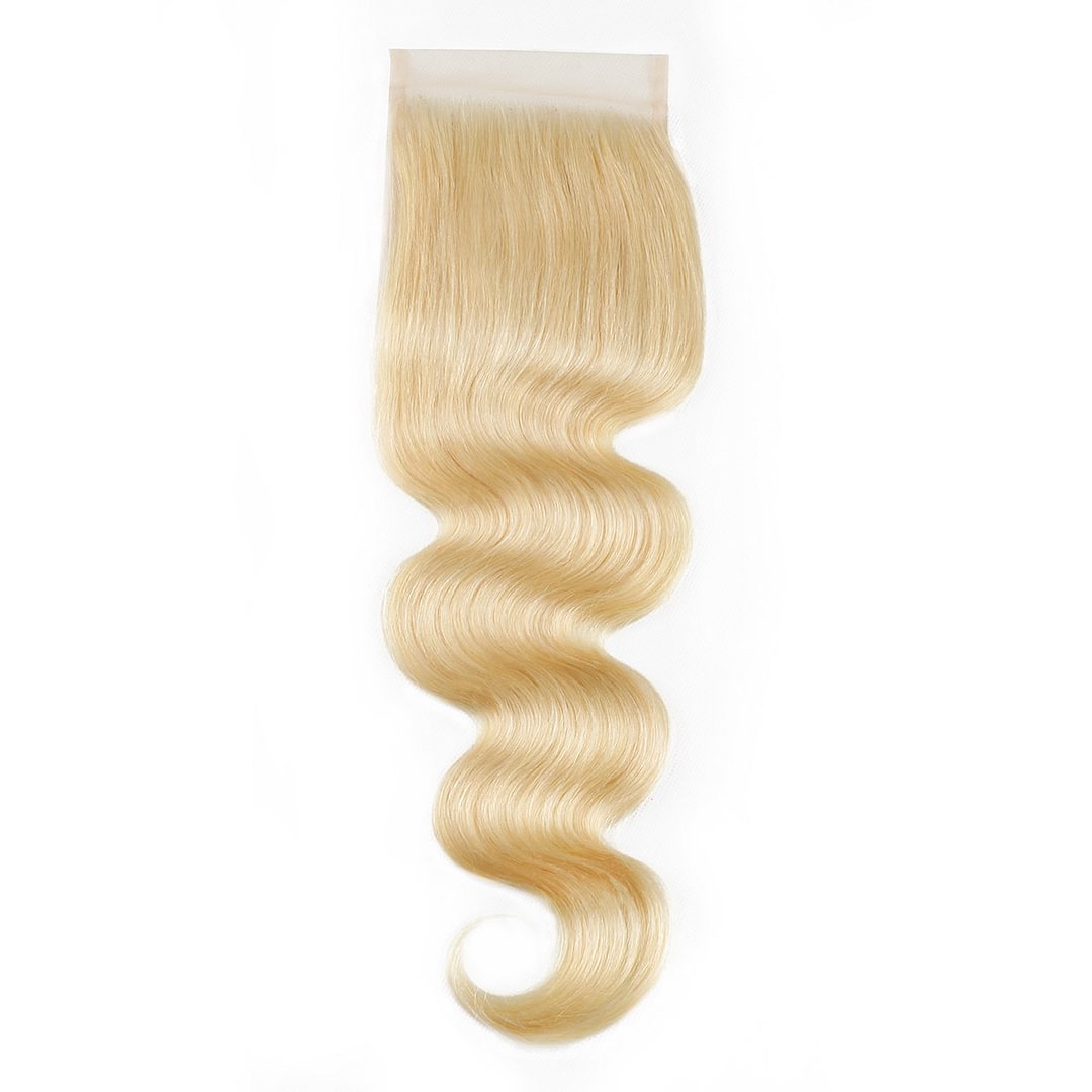 1 PC Golden Body Wave 4×4 Lace Closure丨Brazilian Virgin Hair