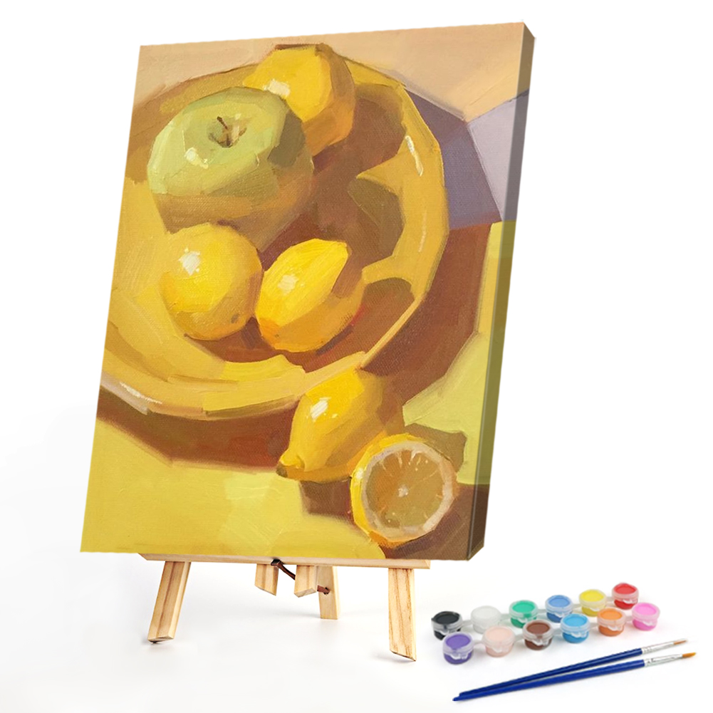 DIY Oil Paint By NumbersLemons 40*50cm