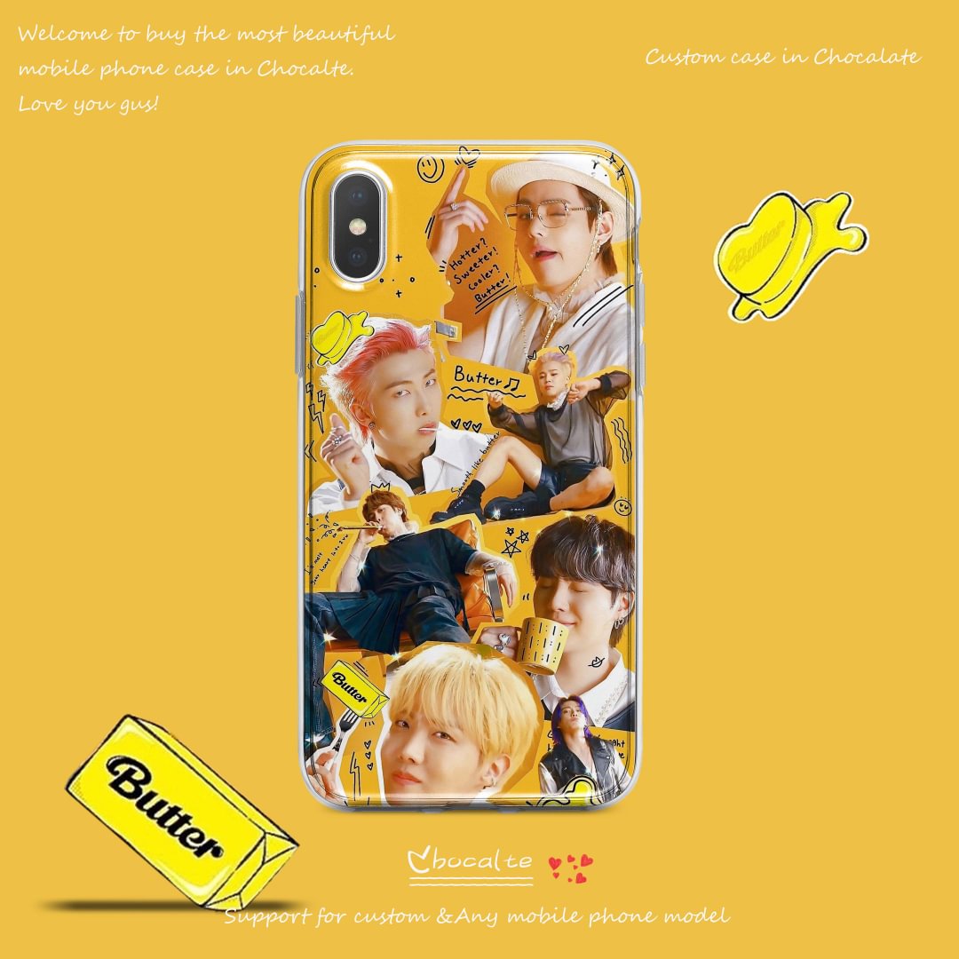 방탄소년단 Butter Creative iPhone Case
