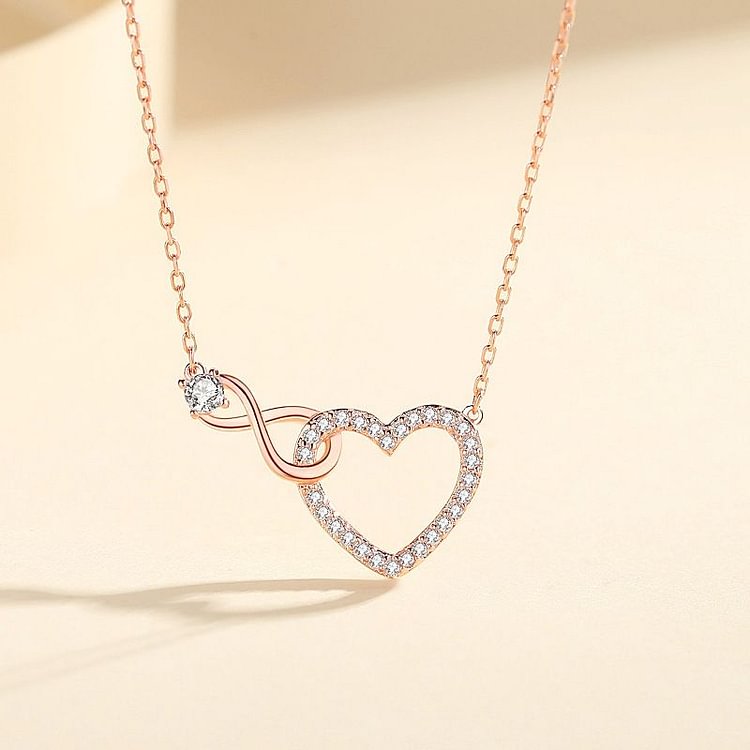 For Daughter - S925 I Love You Always And Forever Necklace