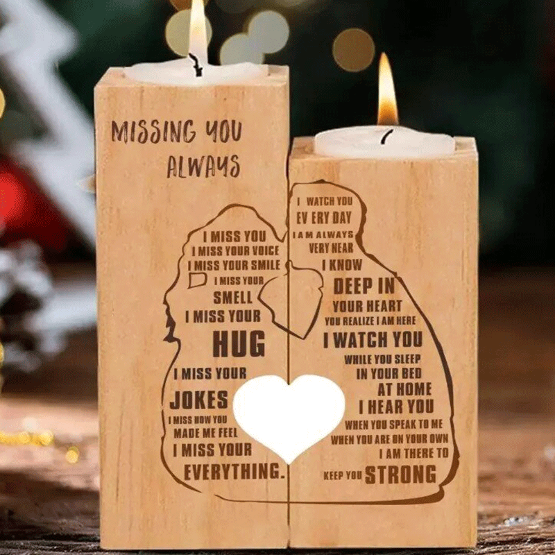 I Miss Your Everything  -  Candle Holder