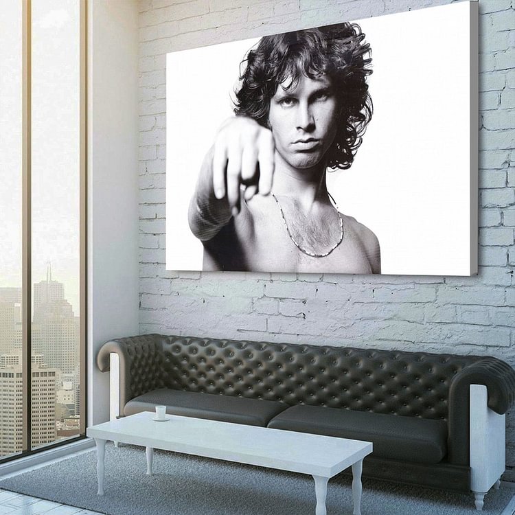 Jim Morrison - The Very Best of The Doors Canvas Wall Art